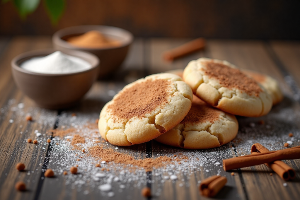 Cookies with Cinnamon Crumble Topping