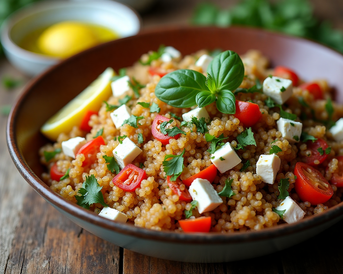 Fresh Quinoa Rice Salad