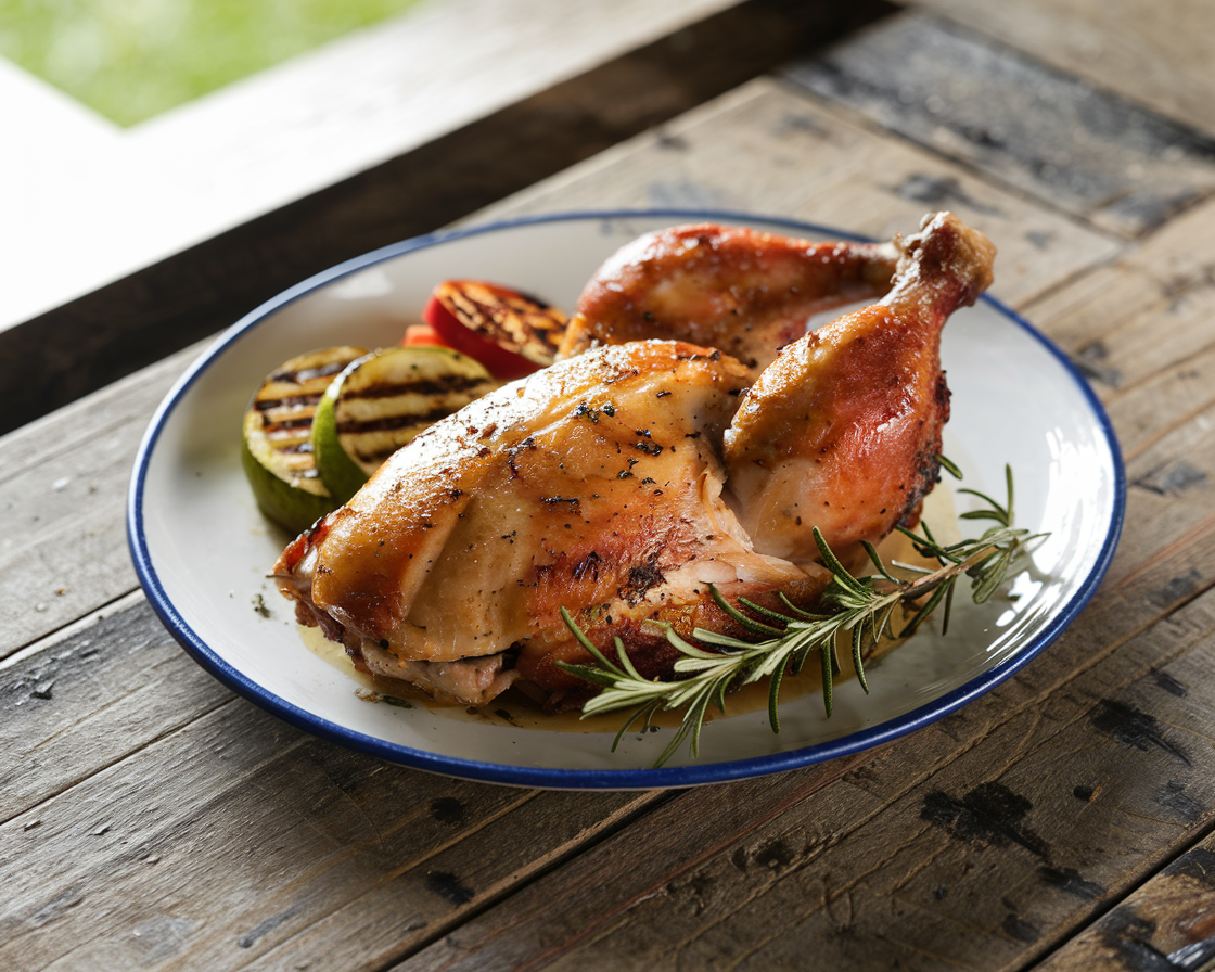 Juicy Smoked Chicken Breast with Herbs