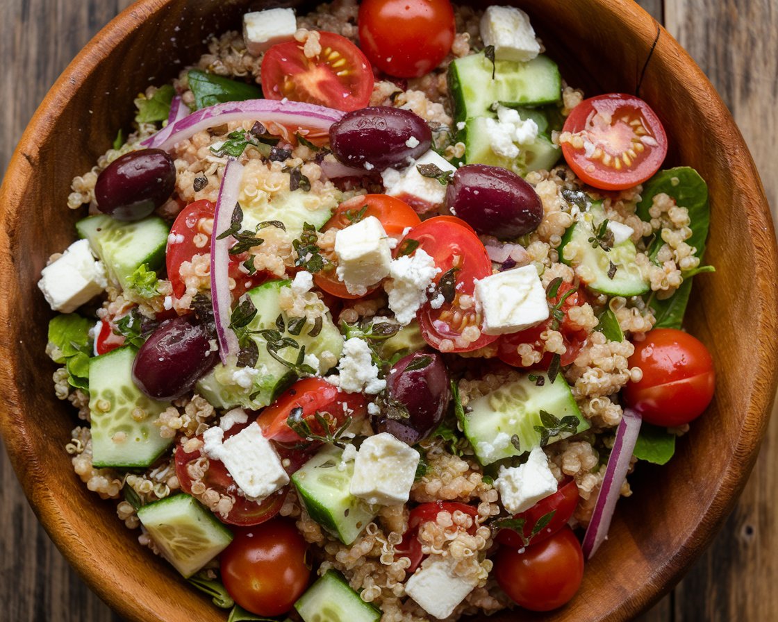 Mediterranean Quinoa Salad Mediterranean Quinoa Salad