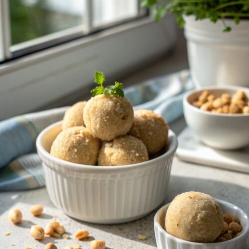 Easy-to-make and they taste divine, baked keto macadamia fat bombs