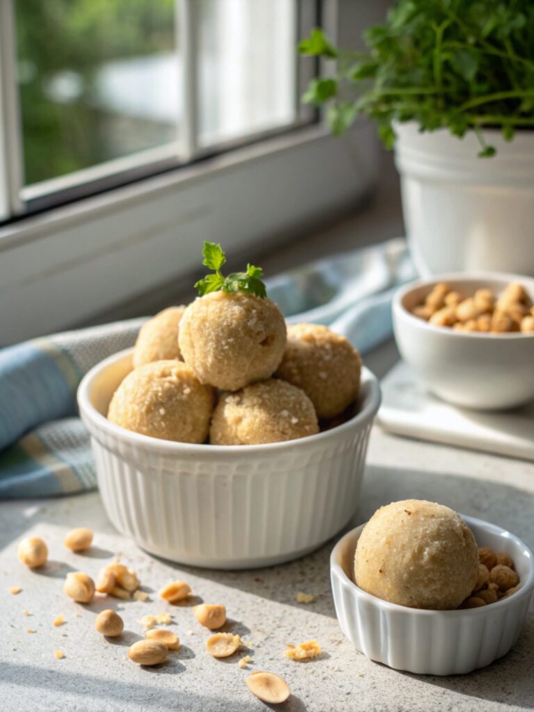 Easy-to-make and they taste divine, baked keto macadamia fat bombs