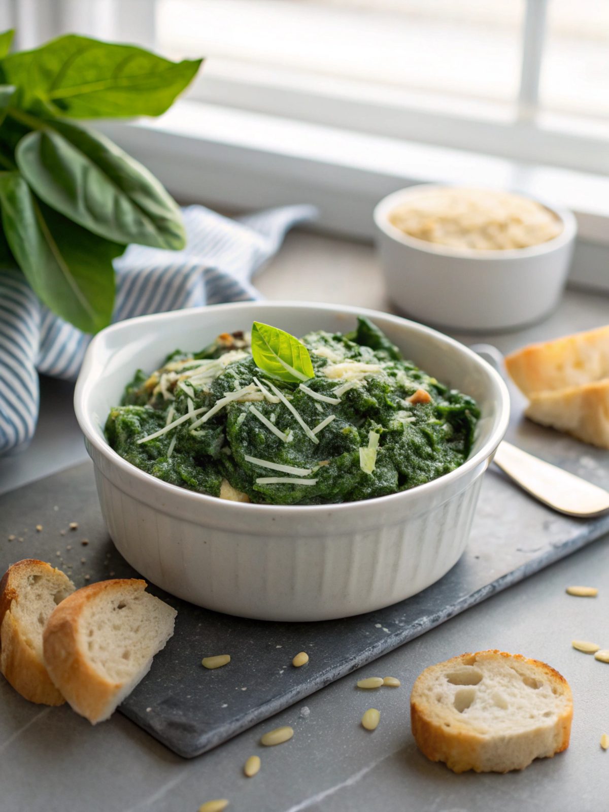 Highlight of low carb spinach made in a pressure cooker