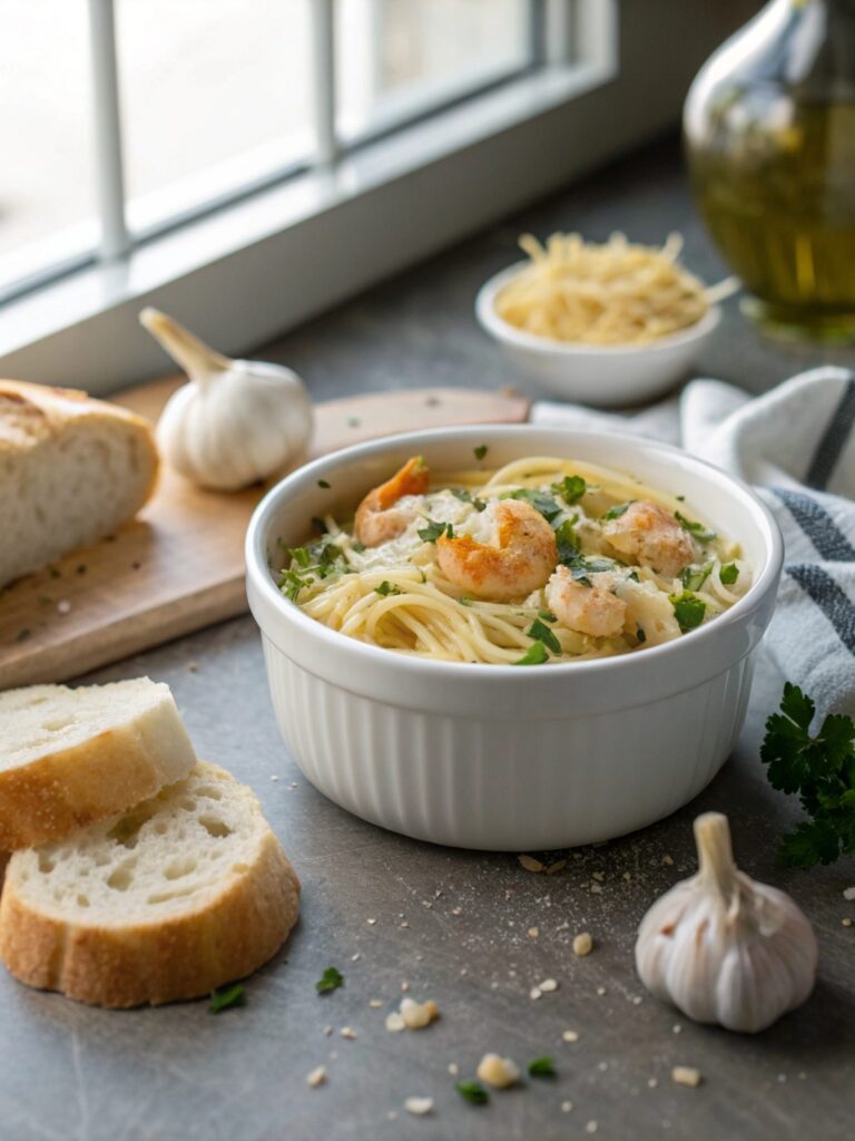 A delicious Garlic Keto Instant Pot Meal ready to enjoy.