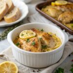 Delicious Keto Chicken Lemon Bake Recipe Close-up