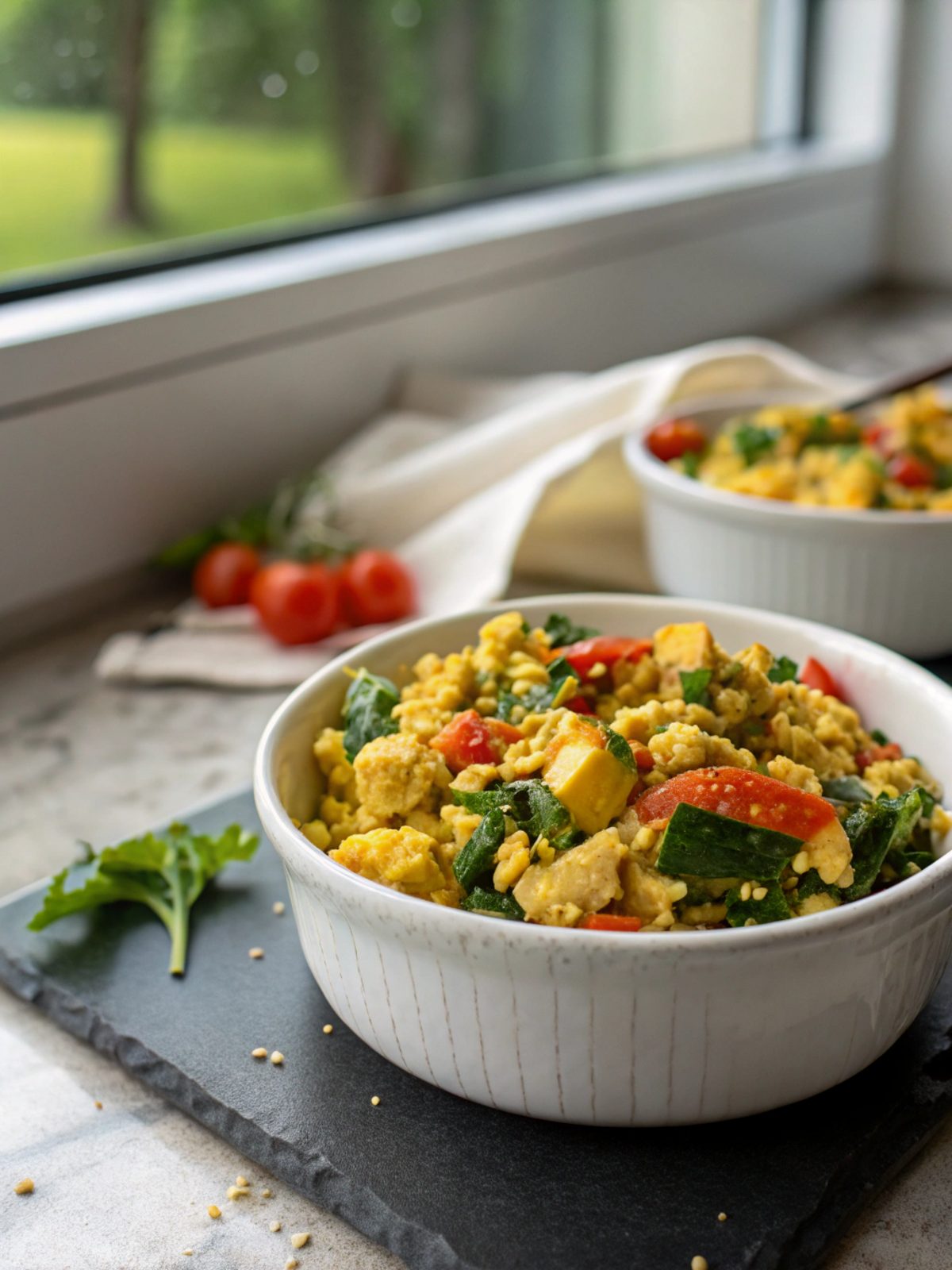 Featured image showcasing the ultimate tofu scramble veggie skillet recipe.