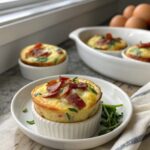 Warm and inviting image showcasing turkey bacon egg muffins recipe.