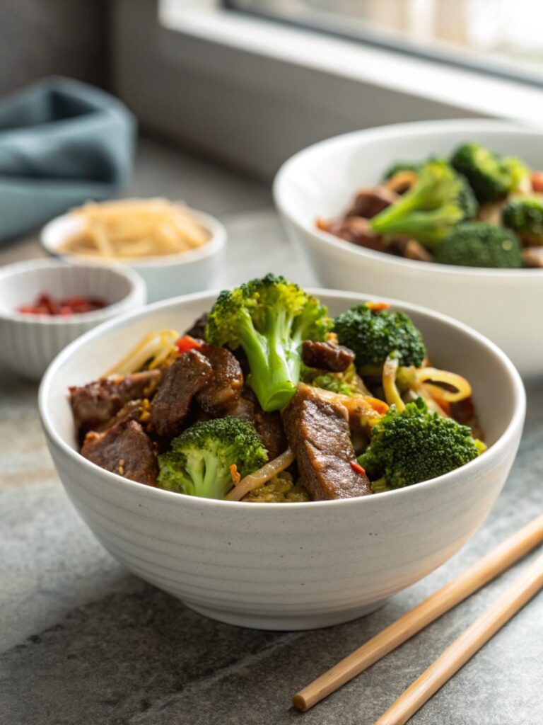 Featured image showcasing Chinese Beef and Broccoli, served deliciously.