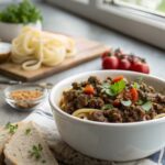 Featured image for Delicious Ground Beef Dinner Recipes showing a plated dinner