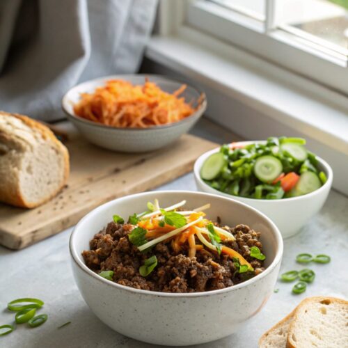 Featured image showcasing Korean Ground Beef Bowl