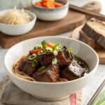 Featured image of Korean Braised Short Ribs served in a bowl