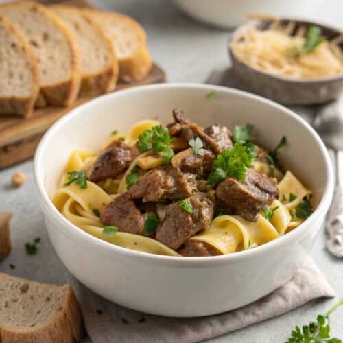 Enjoy a comforting Beef Stroganoff Oven Recipe, perfect for cozy dinner nights.