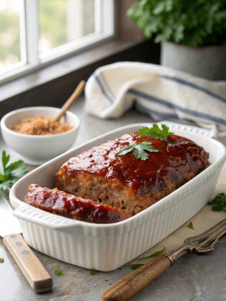 Perfectly Glazed Meatloaf with the Best Meatloaf Glaze