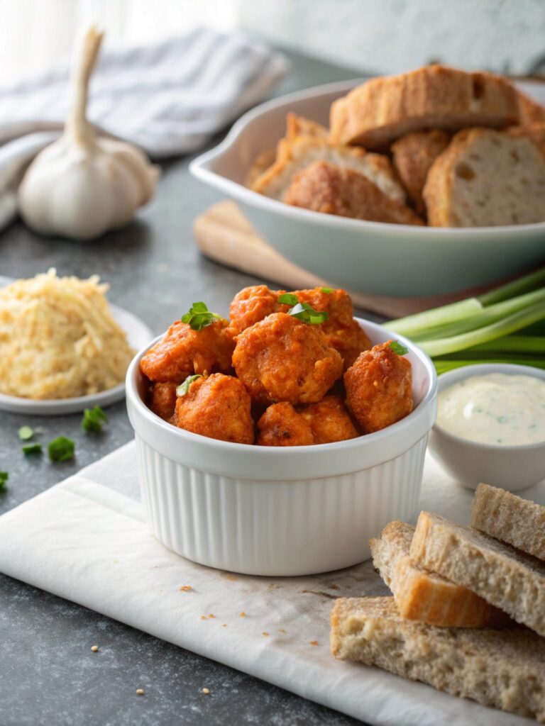 Featured image showcasing Buffalo Ranch Chicken Bites