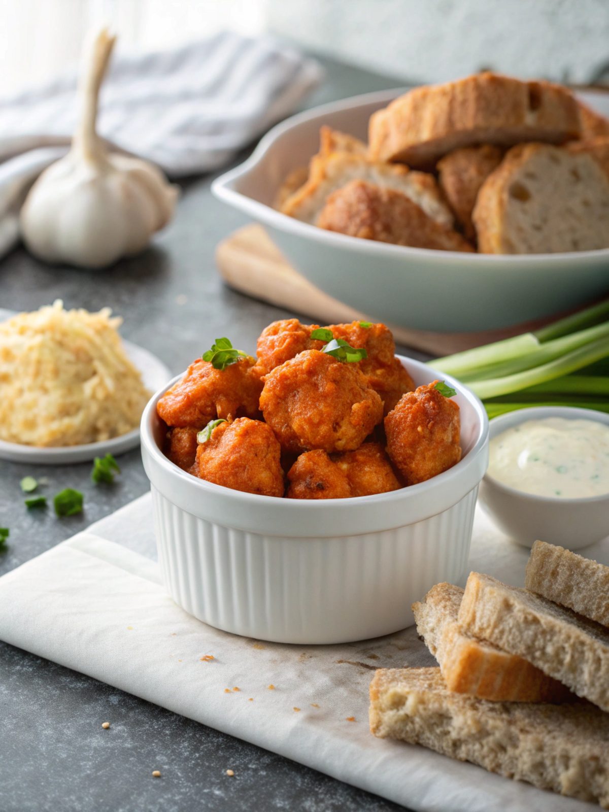 Featured image showcasing Buffalo Ranch Chicken Bites