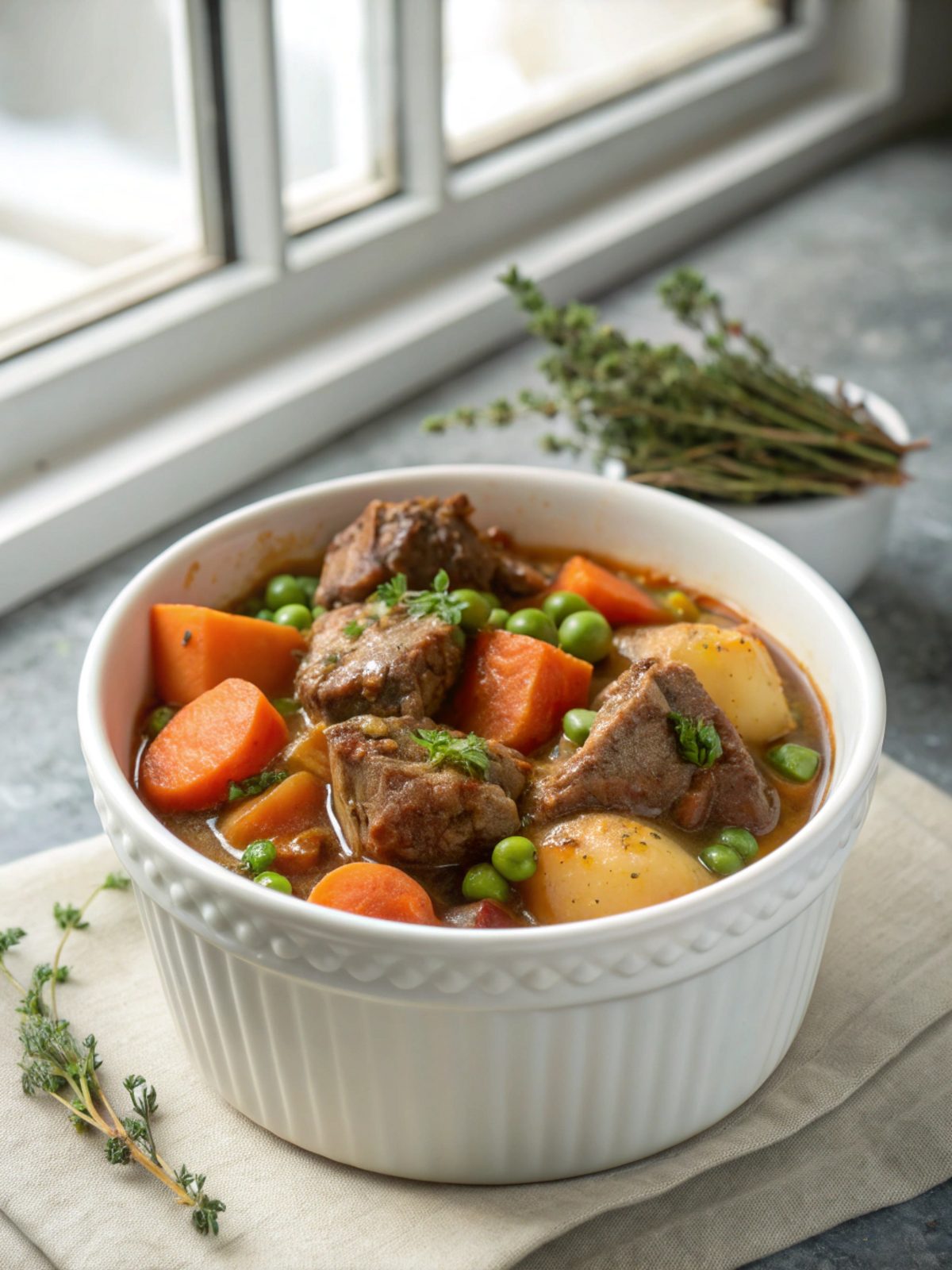 Classic Beef Stew in Crock Pot - A hearty dish with tender beef and vegetables