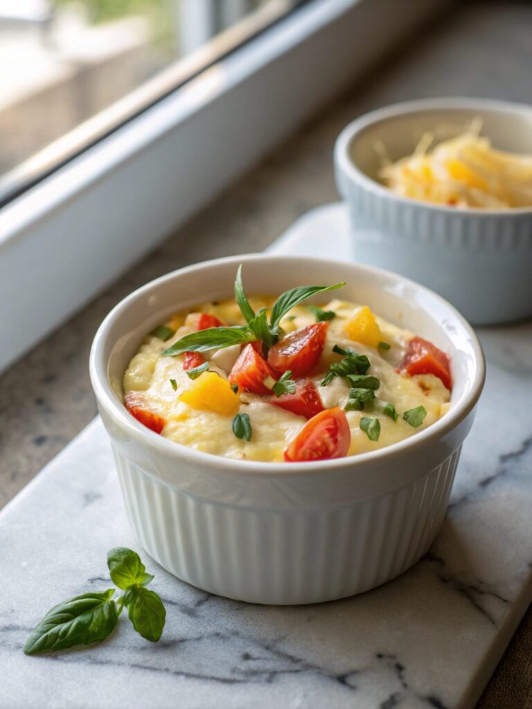 SEO-friendly alt text describing the featured image of Cottage Cheese Egg Bites