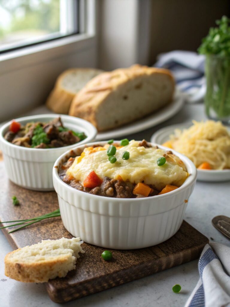 SEO-friendly alt text describing the featured image of the crockpot shepherd's pie recipe.