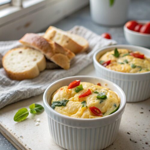 SEO-friendly alt text describing the featured image for the cottage cheese egg bites.