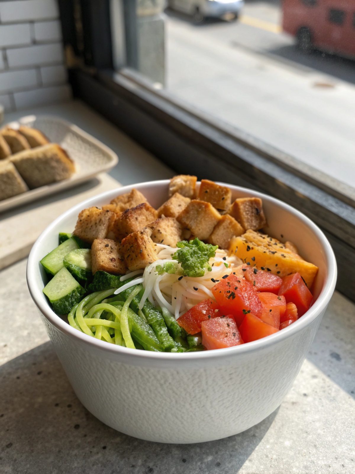 SEO-friendly alt text describing the featured image of a high protein low carb meal