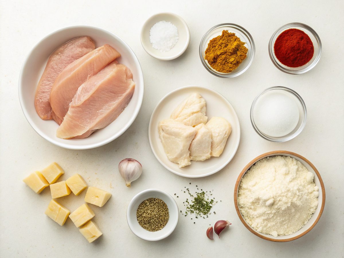 Image showing ingredients for Melt in Your Mouth Chicken Breast