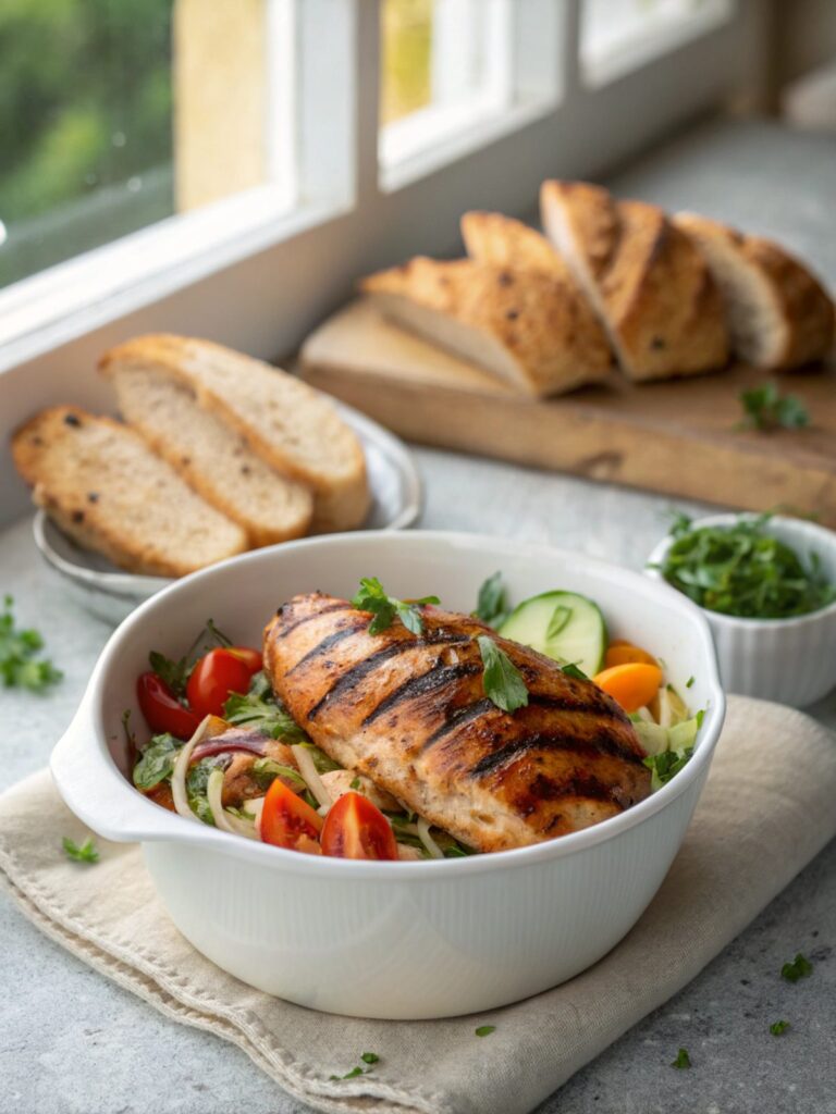 SEO-friendly alt text describing the featured image of juicy BBQ chicken breast.