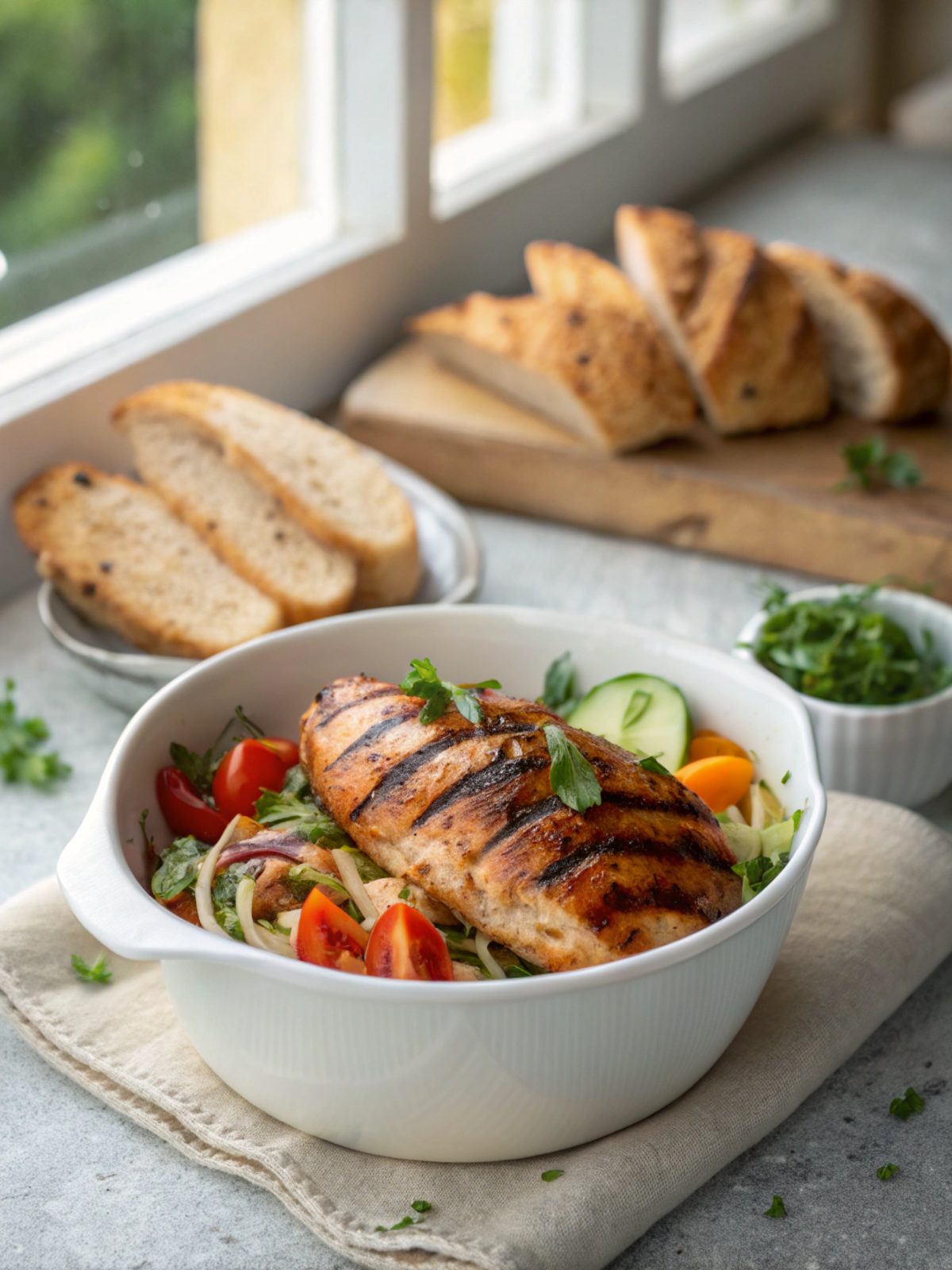 SEO-friendly alt text describing the featured image of juicy BBQ chicken breast.