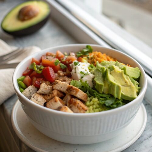 Featured image of a Low Carb Burrito Bowl