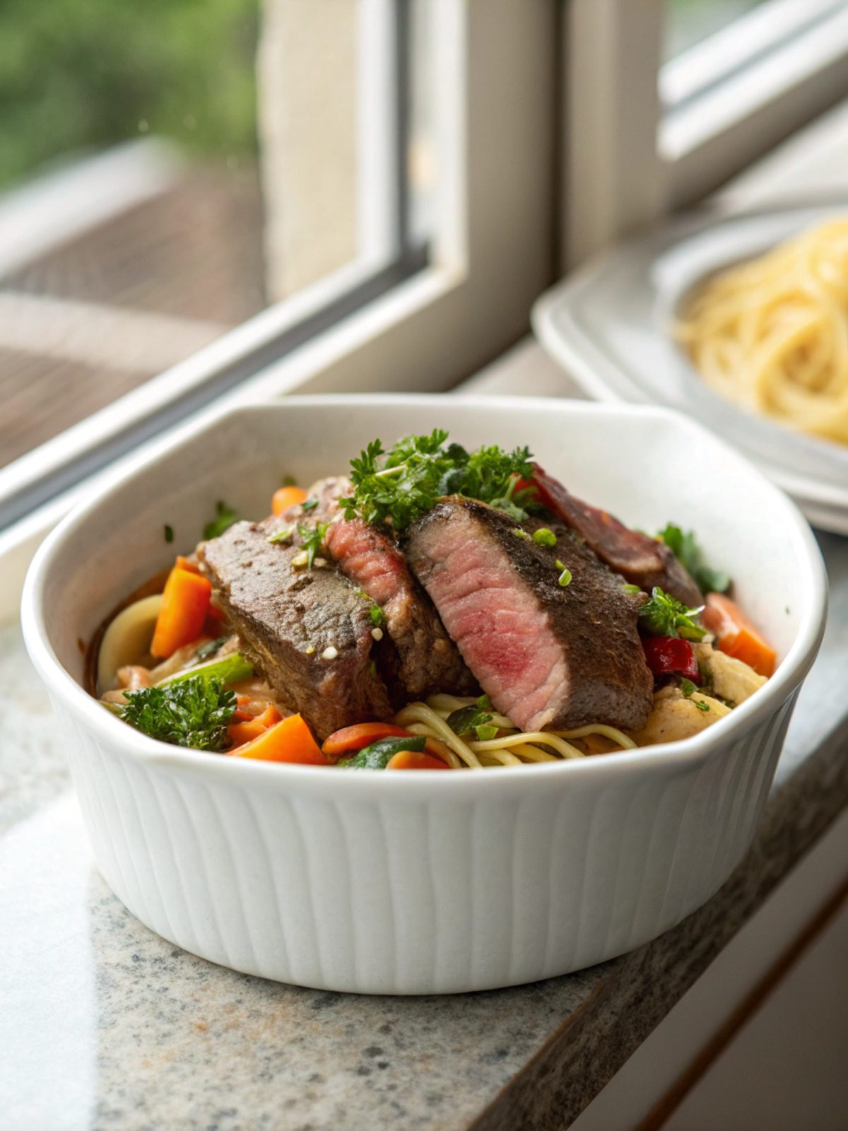 A delectable display of Million Dollar Beef Tenderloin ready to be served