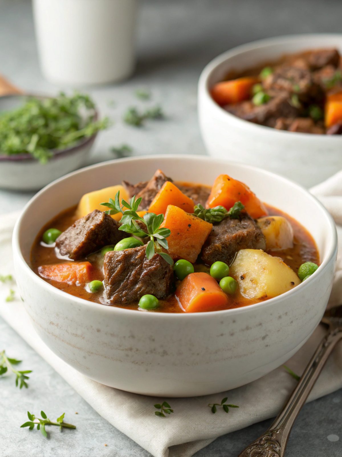 SEO-friendly alt text describing the featured image of old fashioned beef stew recipe