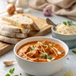 SEO-friendly alt text describing the featured image of a healthy butter chicken recipe