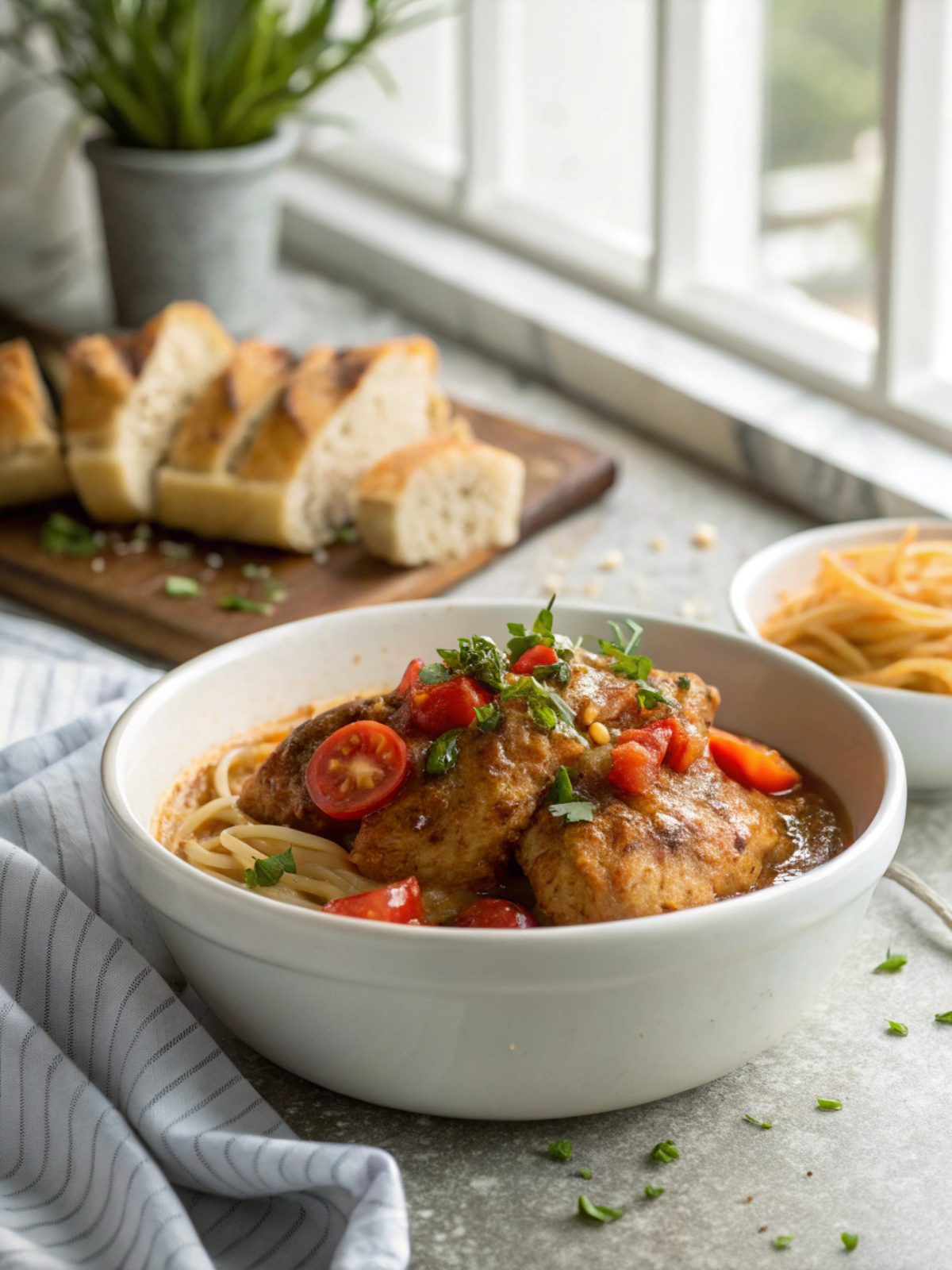 Featured image showcasing the Southern Smothered Chicken Recipe.