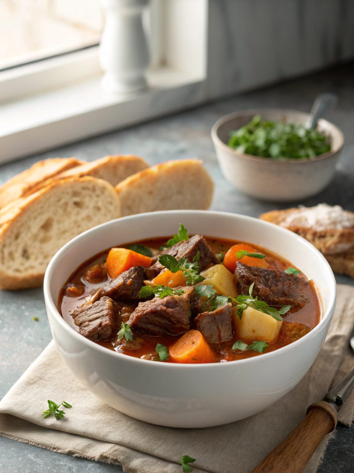 SEO-friendly image of Ultimate Beef Stew Recipe highlighting its savory and comforting aspects