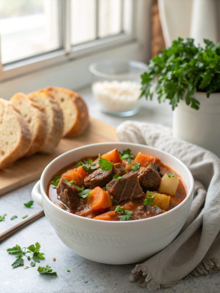 SEO-friendly alt text describing the featured image of the best beef stew recipe