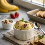 Luscious scoop of Chunky Monkey Ice Cream with Ninja Creami