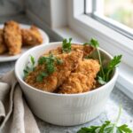 SEO-friendly alt text describing the featured image of Oven Fried Chicken Tenders