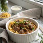Crockpot Beef Stroganoff Featured Image