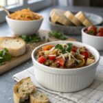 Featured image of a freshly baked hobo casserole recipe