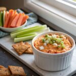 Featured image displaying the rich and spicy Buffalo Chicken Dip Recipe