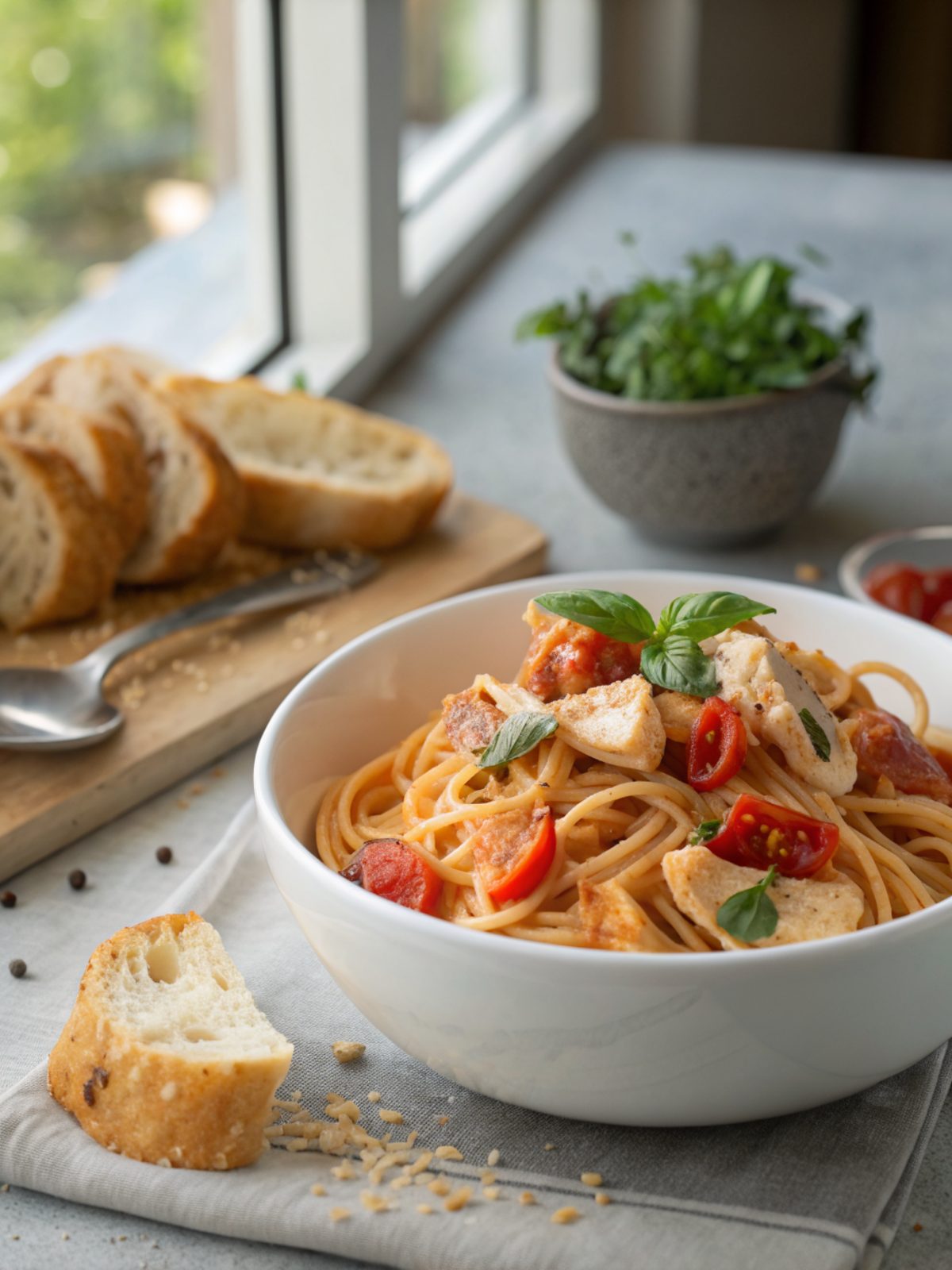 Featured image highlighting the delicious presentation of Marry Me Chicken Pasta.