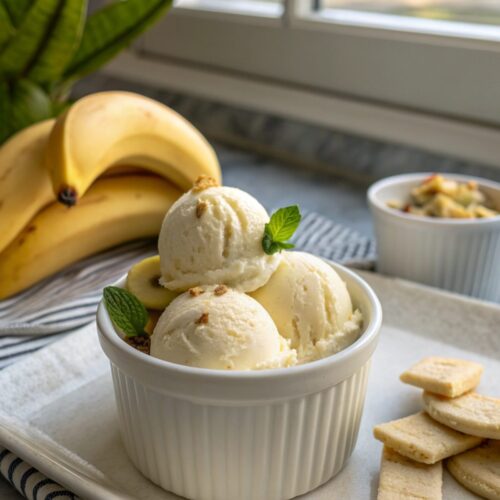 SEO-friendly alt text describing the featured image of Ninja Creami Banana Ice Cream