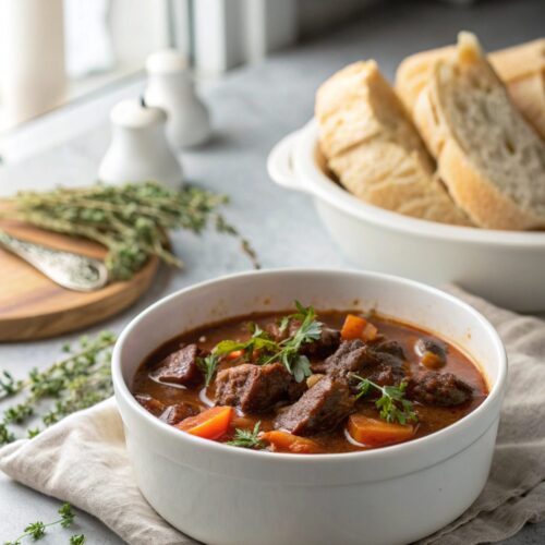 SEO-friendly alt text describing the featured image, homemade beef gravy recipe