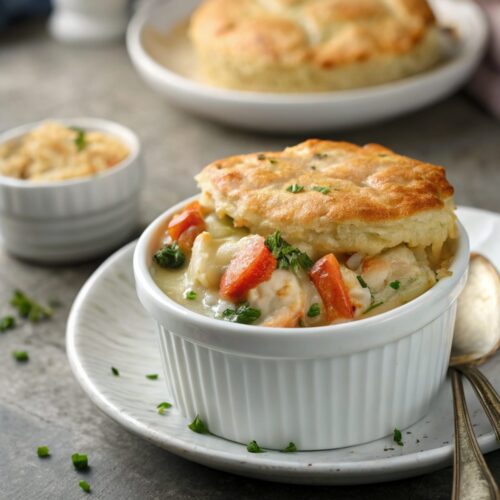 Featured image of delightful Red Lobster Biscuit Chicken Pot Pie